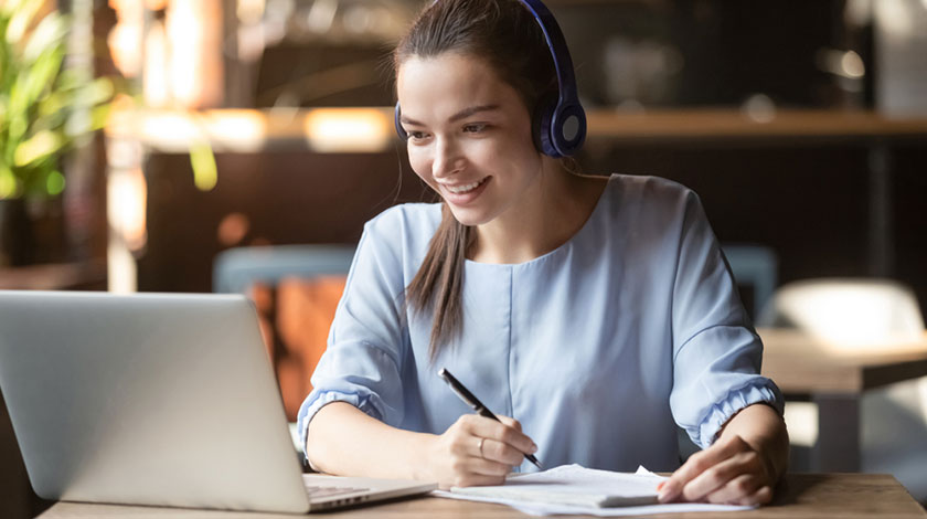 gen z worker working remotely