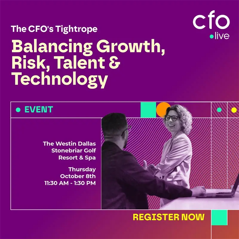 CFO Leadership Live - October 8 2026